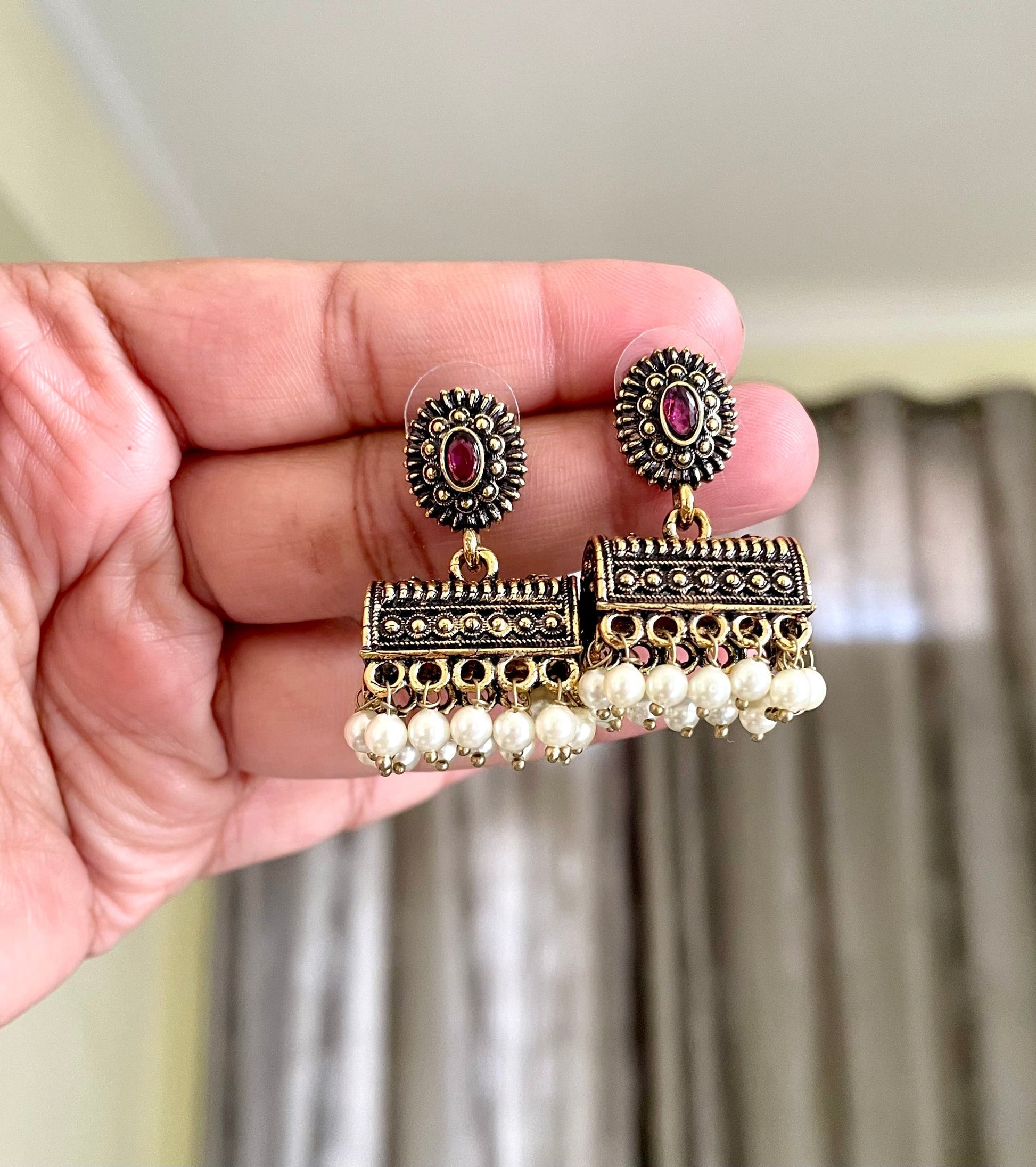 Trunk jhumki | Anti-Tarnish by Jewellery Lovers jewellerylovers
