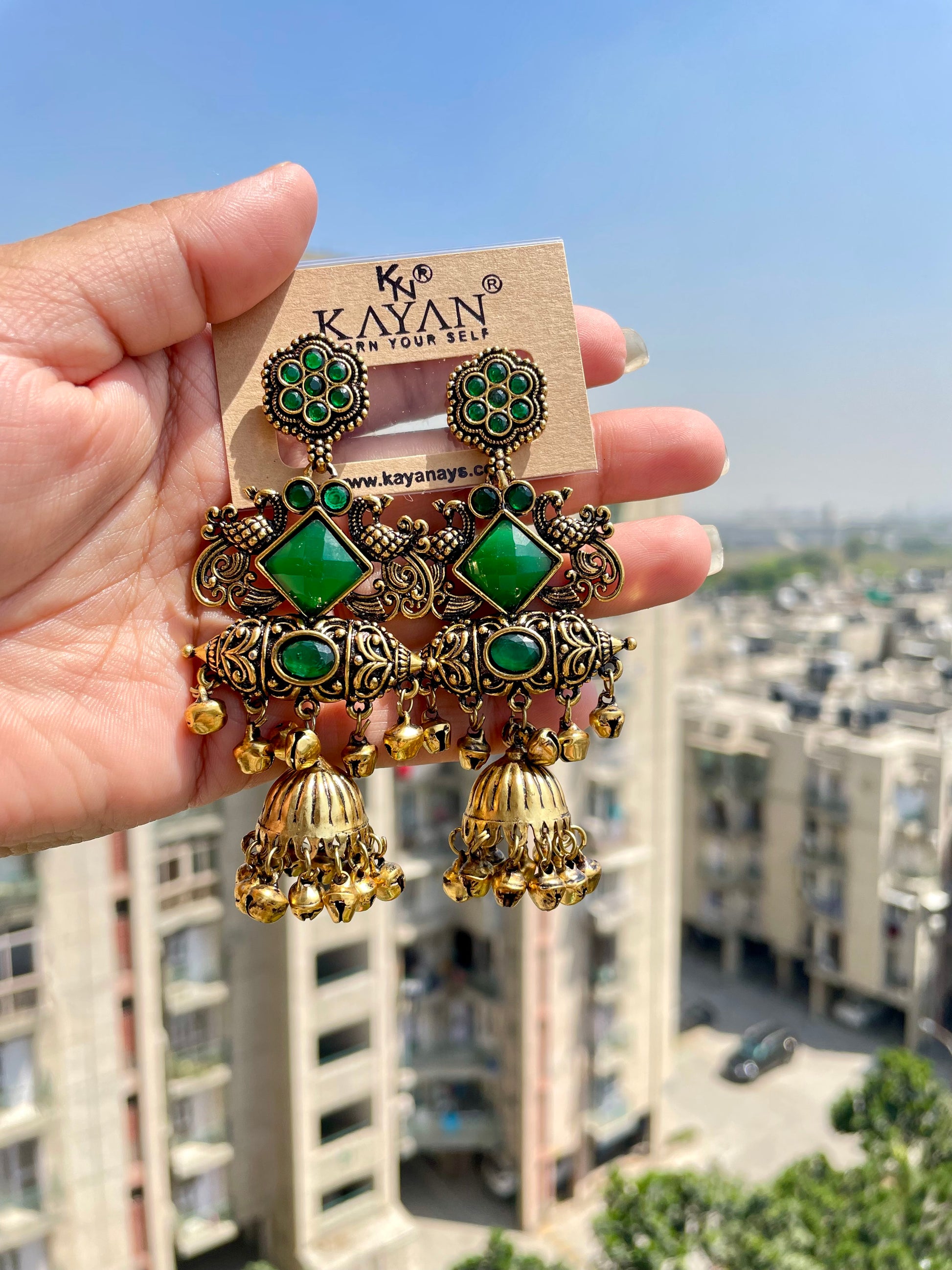 Kashmiri jhumka jewellerylovers