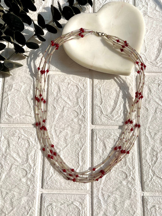 Shop wired necklace at Jewellery Lovers. Anti-tarnish, trendy & perfect for daily or festive wear. Free shipping available. jewellerylovers
