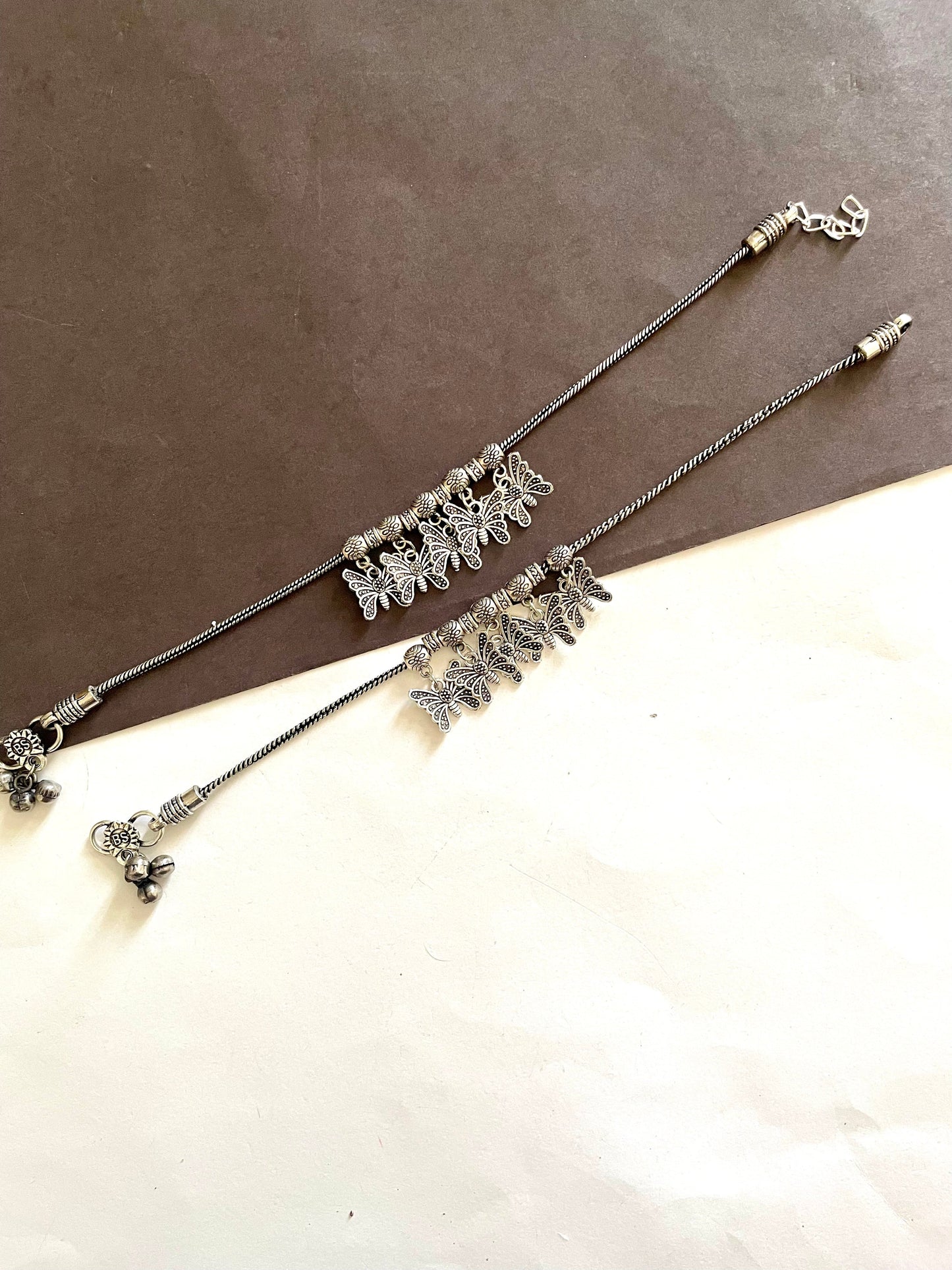 Shop charms butterfly anklets at Jewellery Lovers. Anti-tarnish, trendy & perfect for daily or festive wear. Free shipping available. jewellerylovers