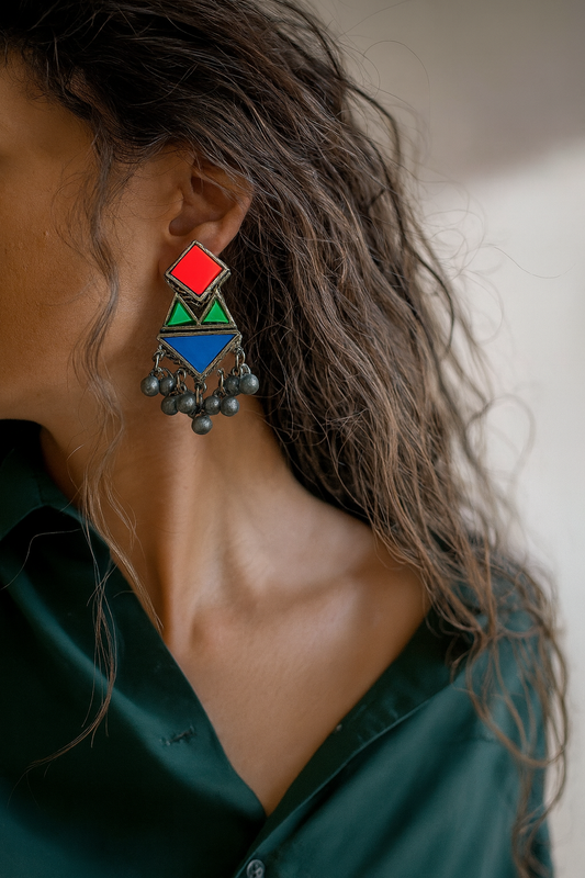 Multicolour earrings jewellerylovers