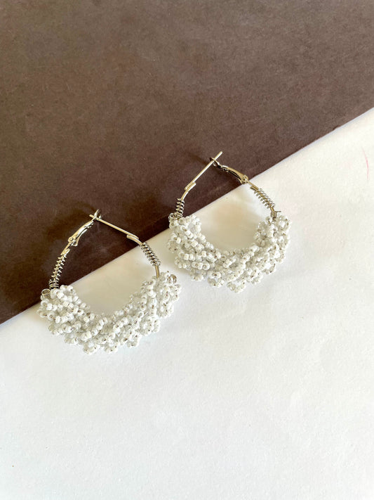 Pearl hoops