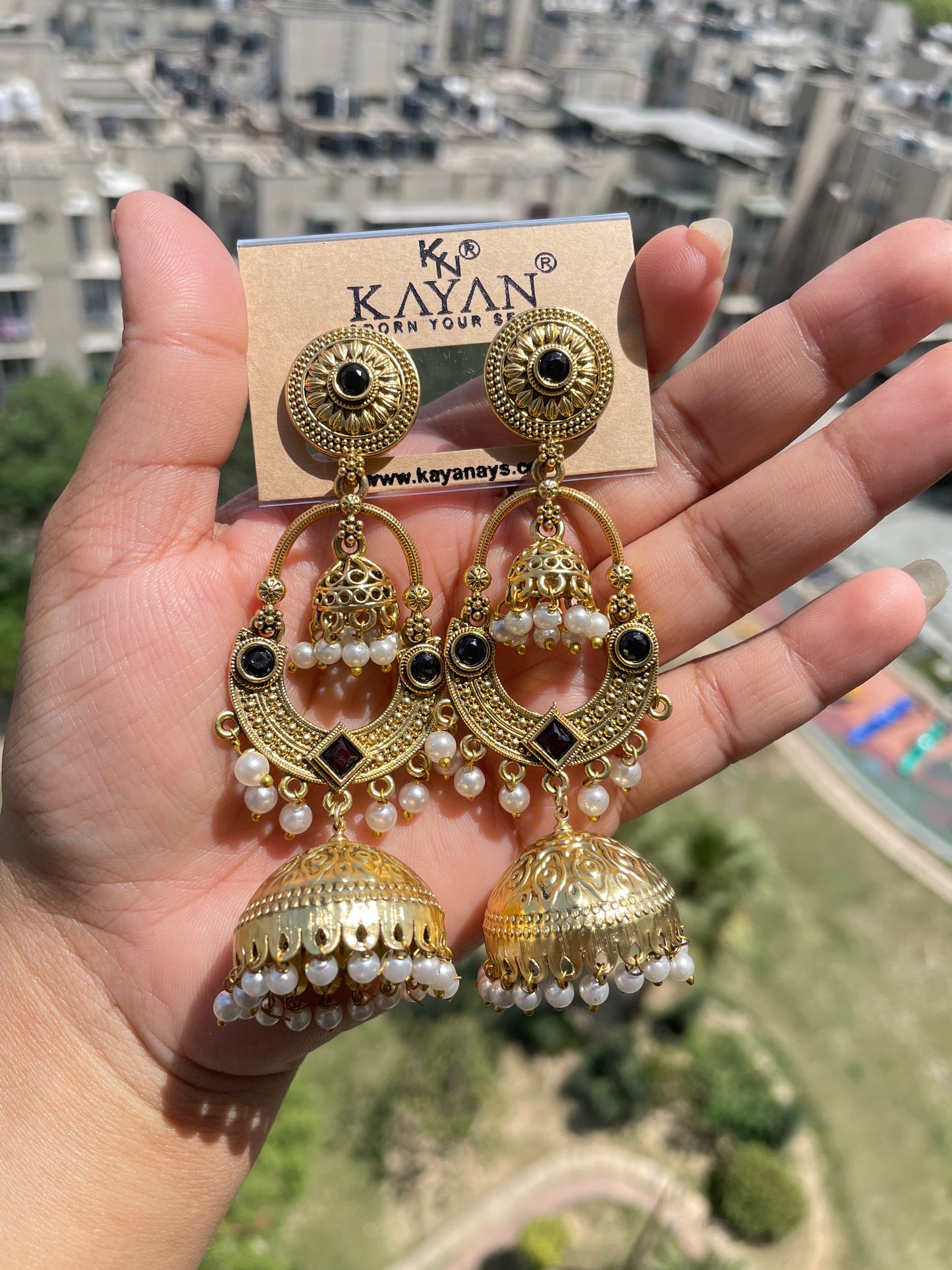 Kashmiri jhumka jewellerylovers