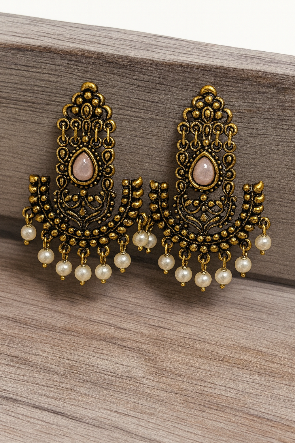 Temple earrings