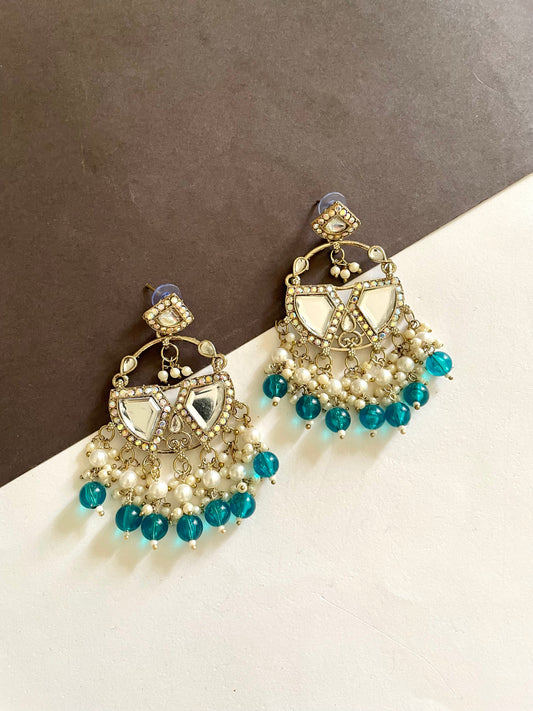 Shop sheesh kundan chaandbali at Jewellery Lovers. Anti-tarnish, trendy & perfect for daily or festive wear. Free shipping available. jewellerylovers