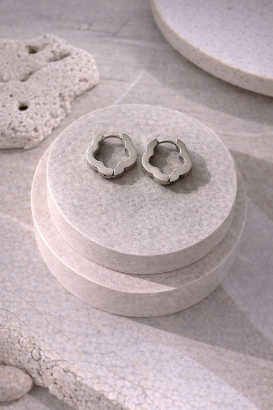 Silver hoops jewellerylovers