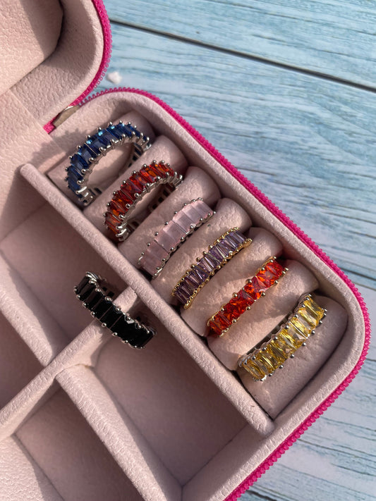 Shop mirror stone anti tarnished ring at Jewellery Lovers. Anti-tarnish, trendy & perfect for daily or festive wear. Free shipping available. jewellerylovers