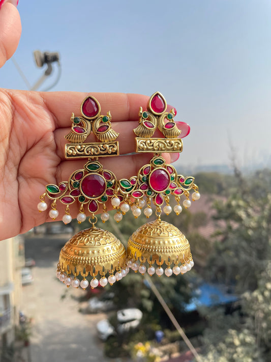 Kashmiri jhumkas