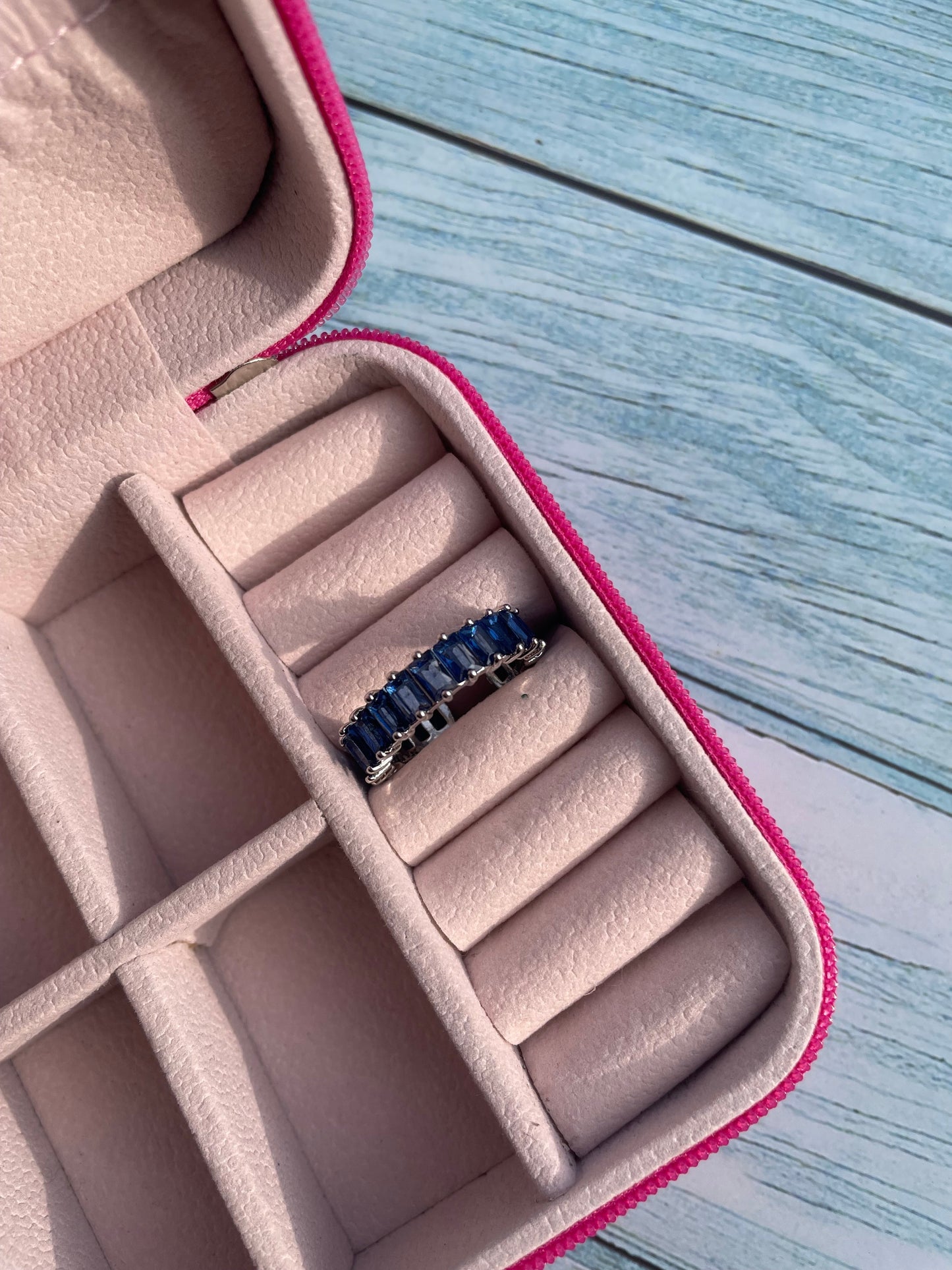 Mirror stone anti tarnished ring | Ring by Jewellery Lovers jewellerylovers